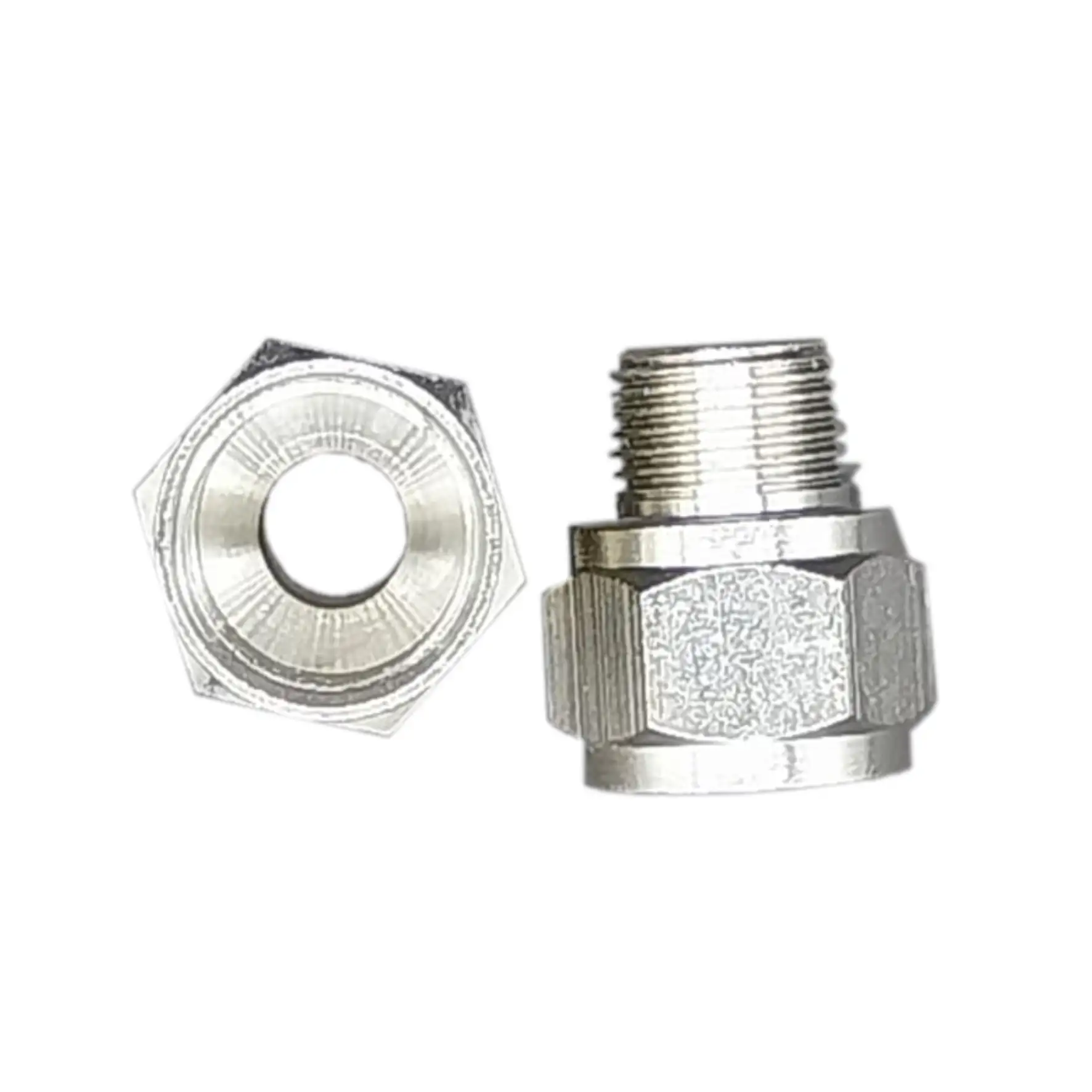 RR12-MAGG. FEMM. CIL / MASCHIO CONCENTRICO OTTONE / INOX
