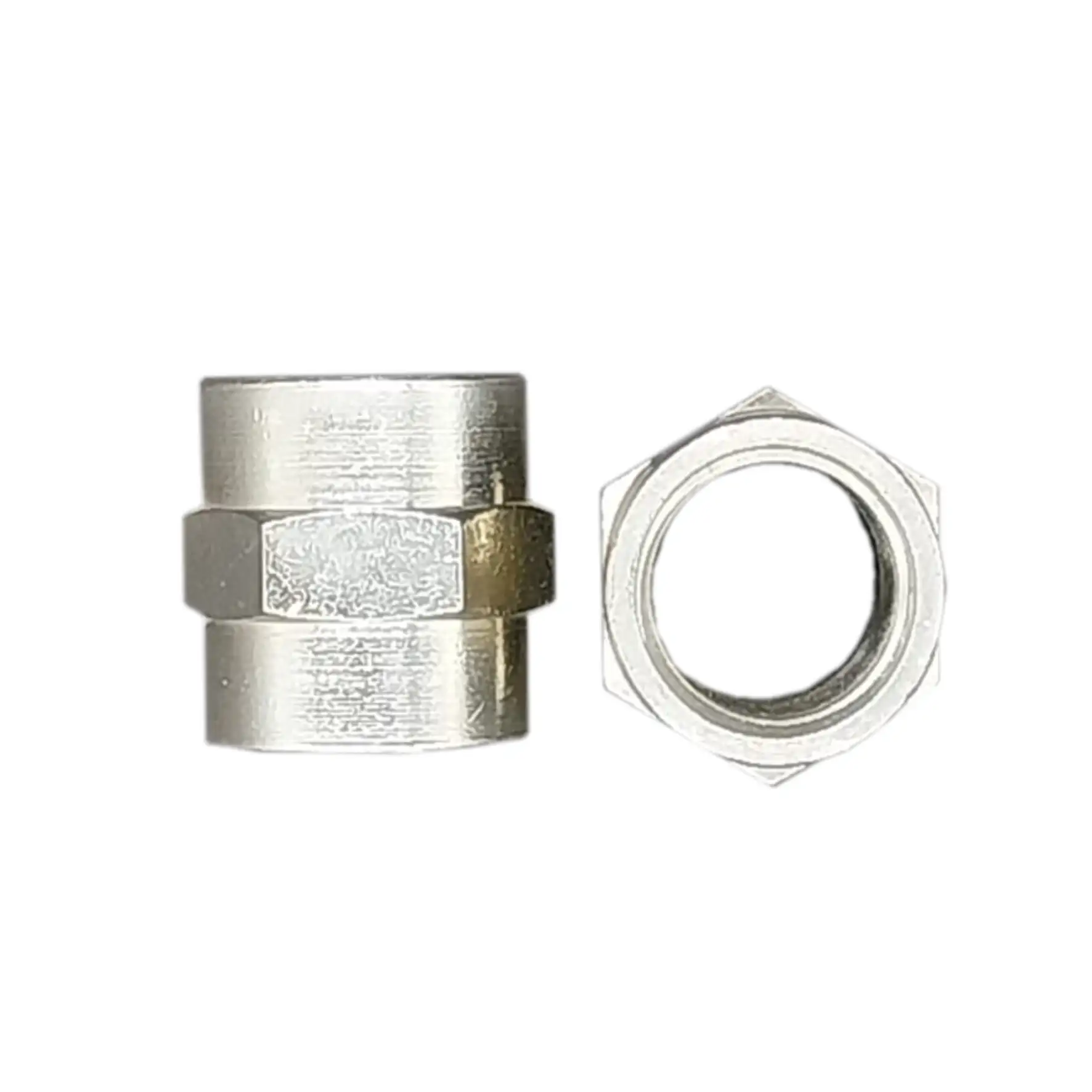 RR3-MANICOTTO CILINDRICO OTTONE / INOX