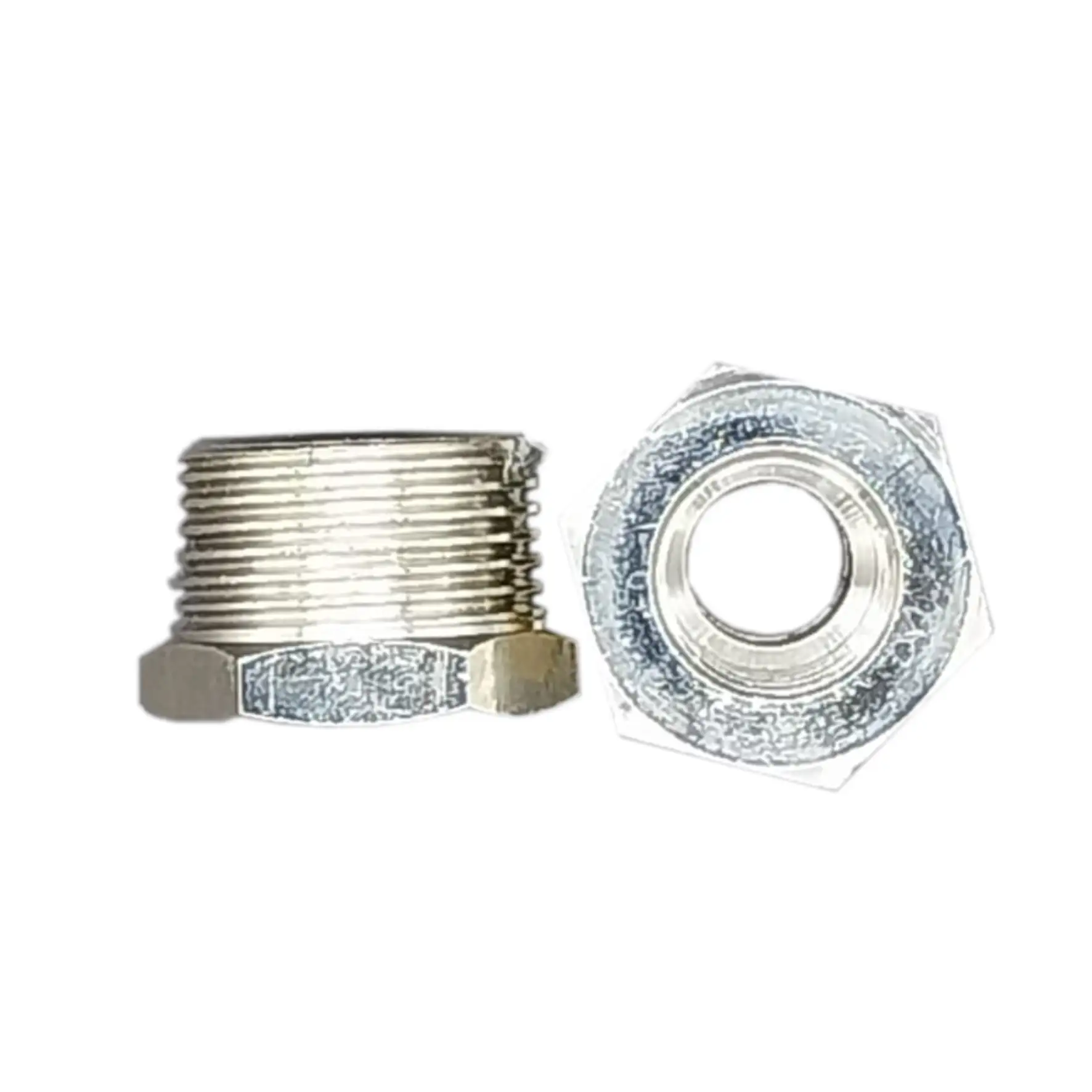 RR4-RIDUZIONE M/F - CONICA OTTONE / INOX